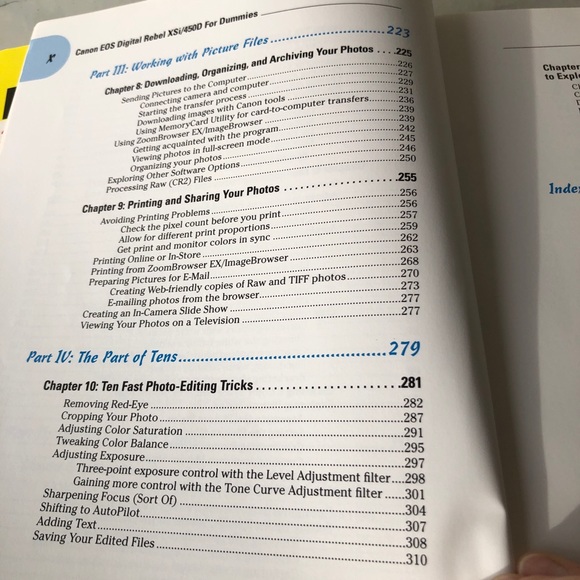 Canon EOS Digital Rebel XSi/450D camera For Dummies book - Picture 6 of 10